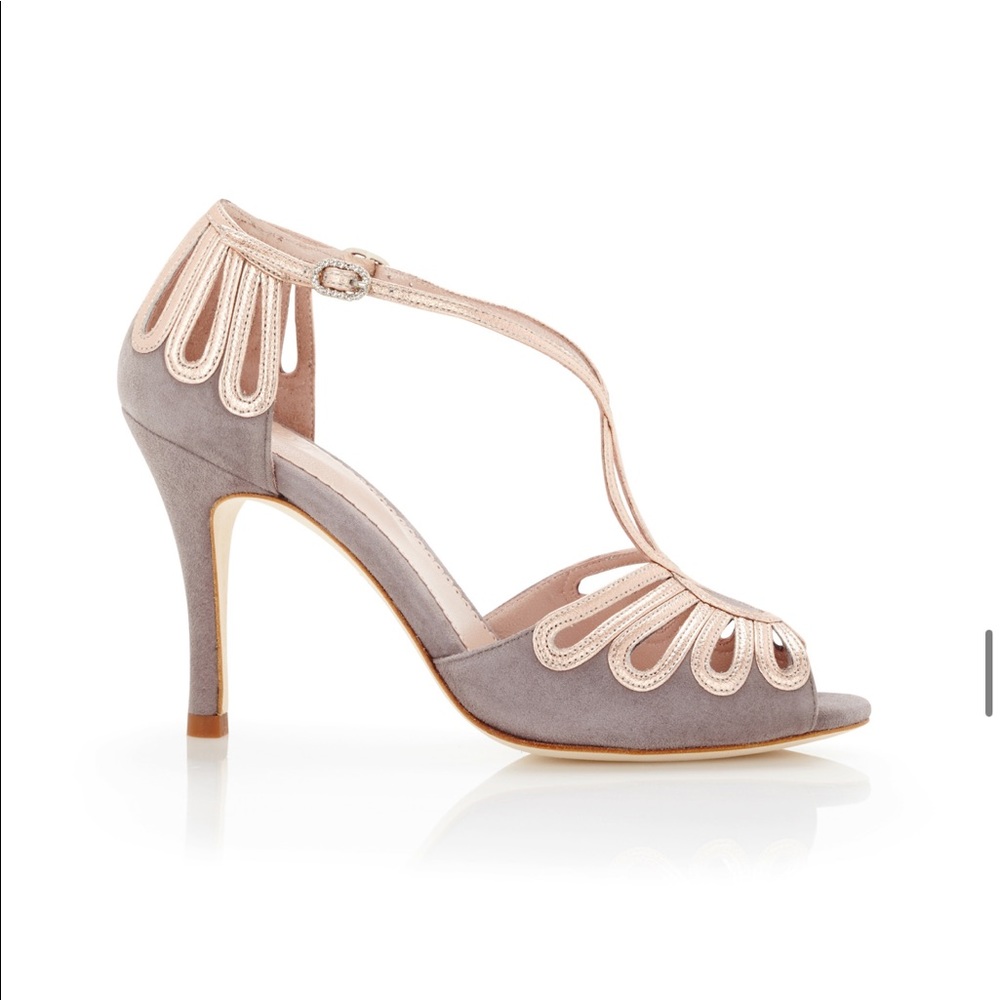 Emmy London Cinder Bridal Shoes sz 36